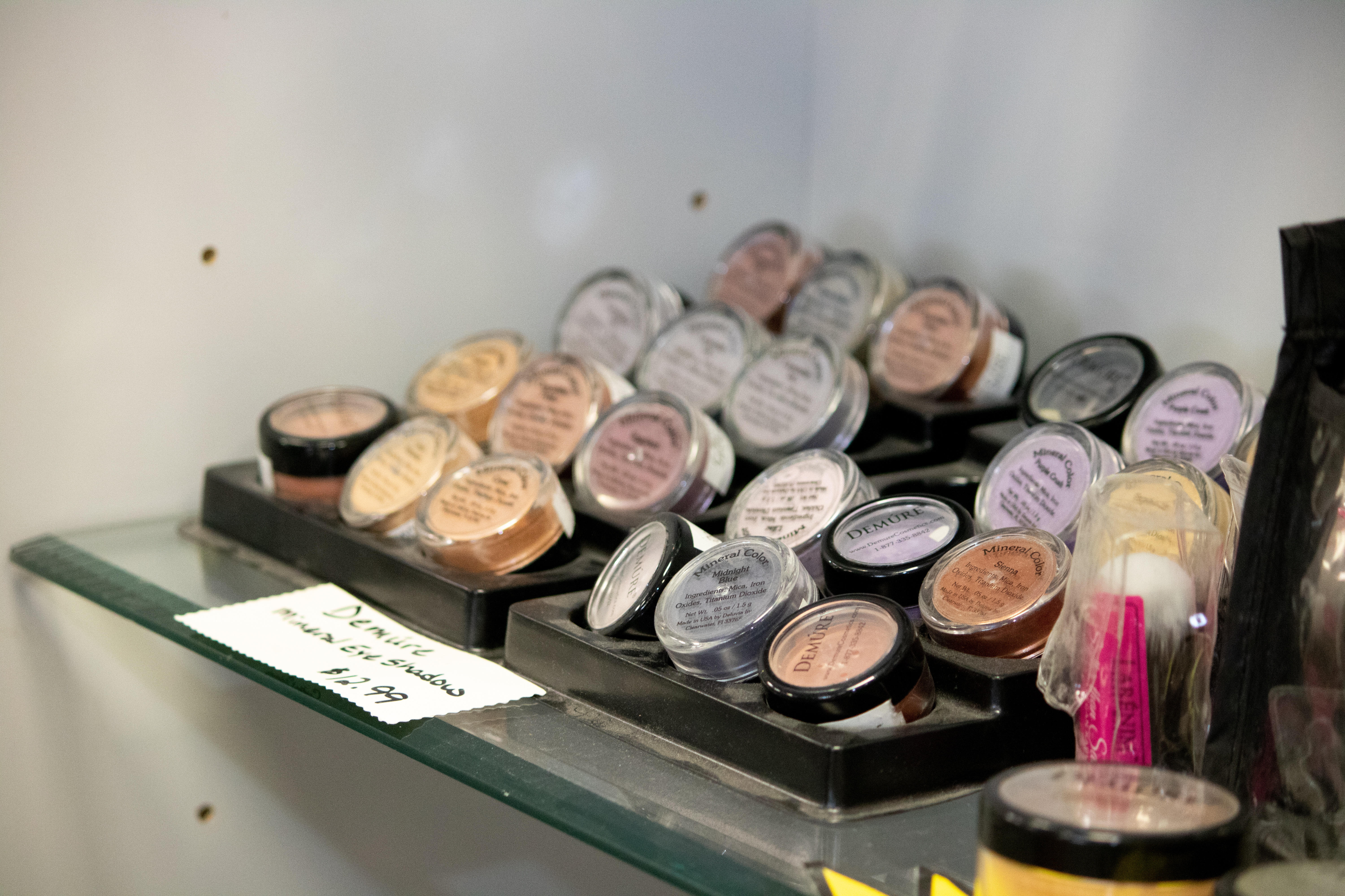 We bring great beauty products like pure mineral makeup to the  areas.